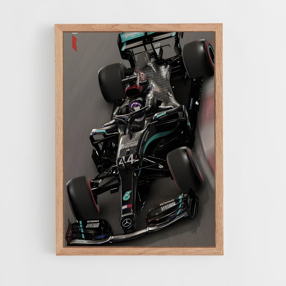 Poster W11 Speed Demon – affiche Voitures de Formule 1 (vue 4)
